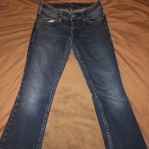 Silver jeans